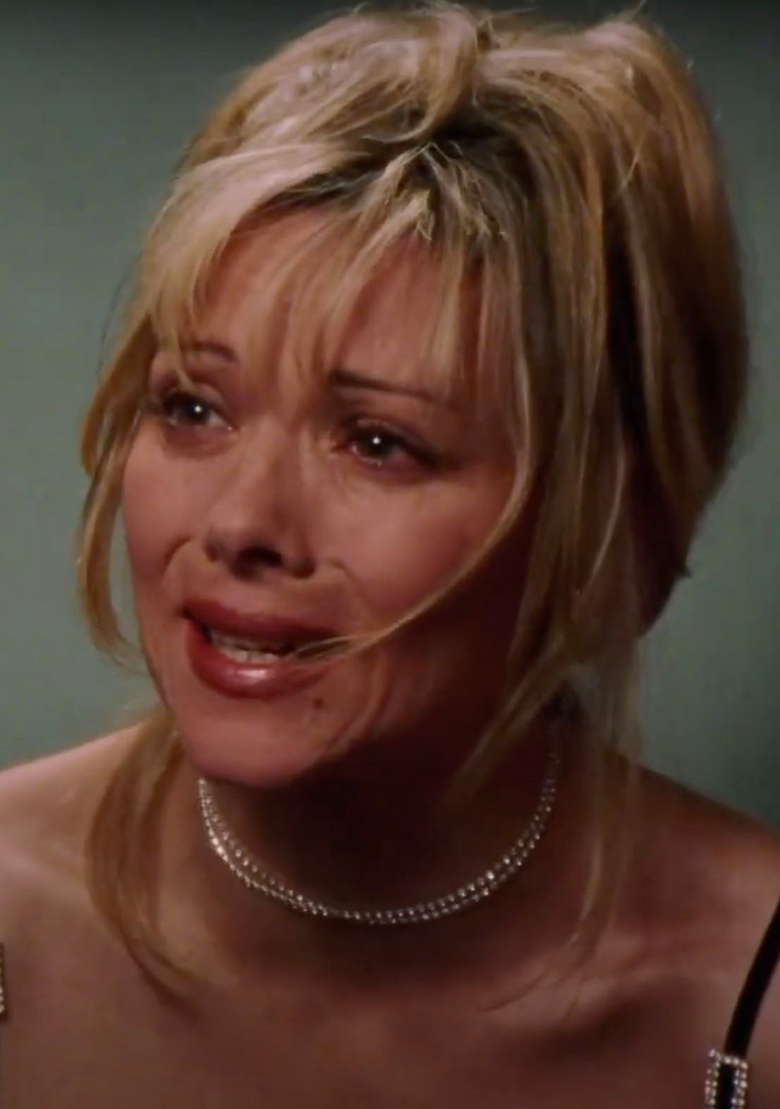 Kim Cattrall’s Samantha weeps over the insubstantial size of her boyfriend’s penis in a classic episode of ‘Sex and the City’