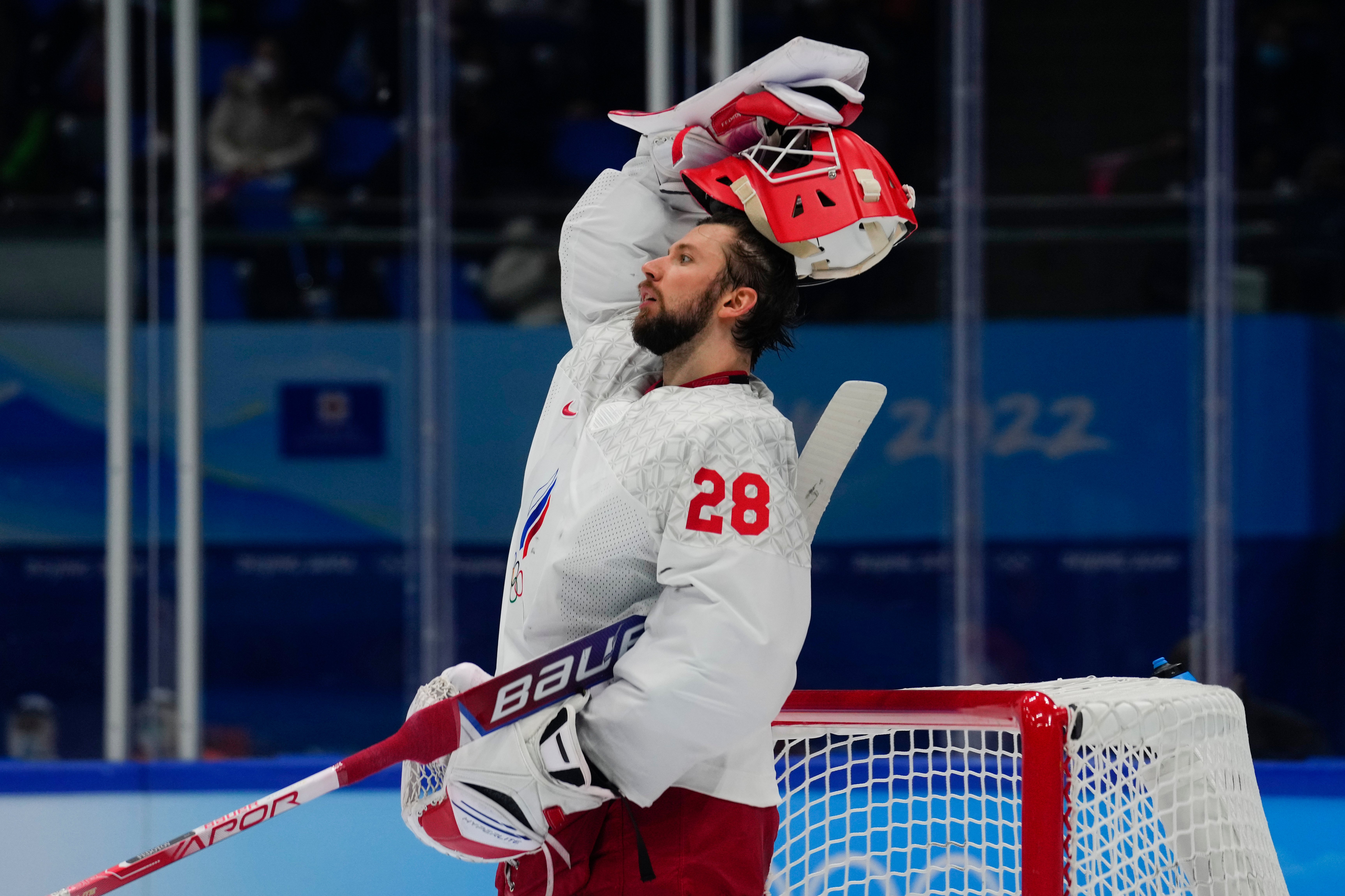 Flyers Russian Goalie Ruling Hockey