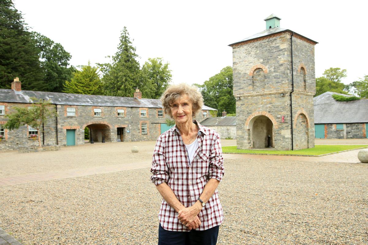 Lindy Dufferin on her beloved Clandeboye estate in 2019