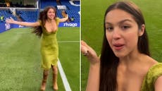 US pop star Olivia Rodrigo becomes fan of Chelsea FC after first game