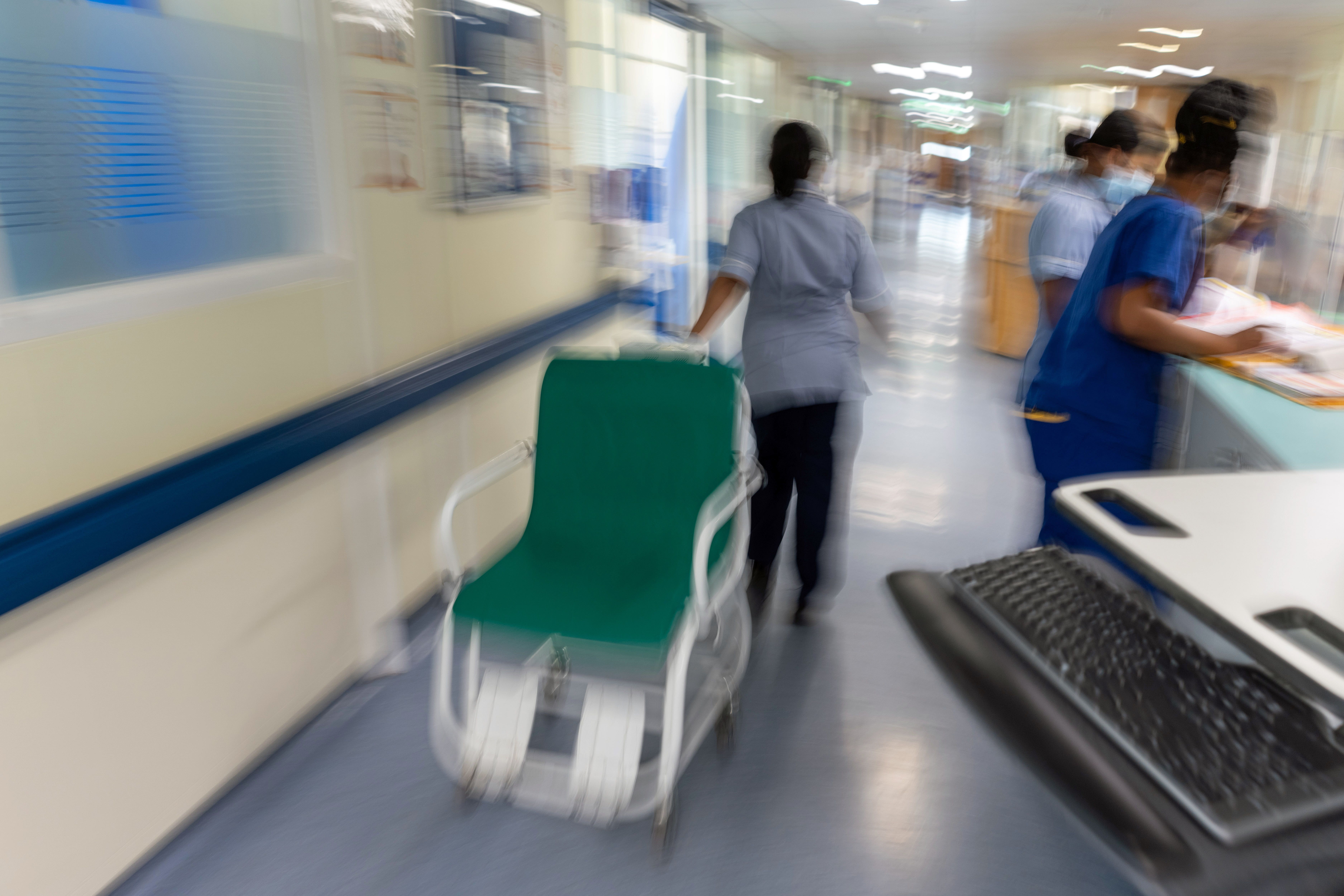 NHS waiting lists are currently 7.6 million – the highest since records began in 2007 (Jeff Moore/PA)