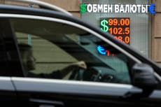 Russia's central bank makes huge interest rate hike to try to prop up falling ruble