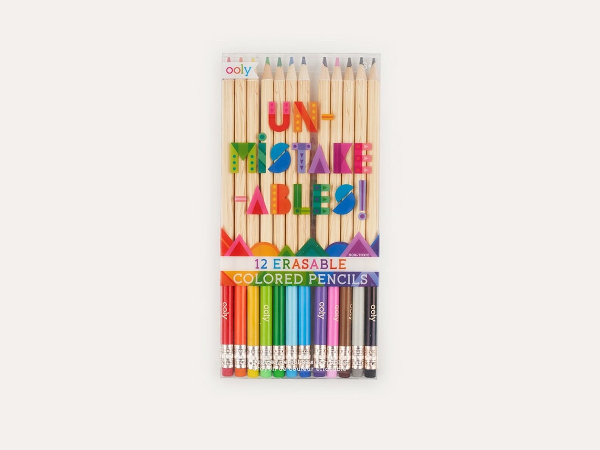 Ooly UnMistakeAbles erasable coloured pencils