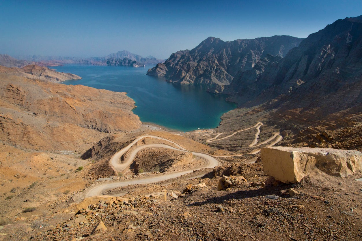 Musandam boasts fjord-like flooded valleys