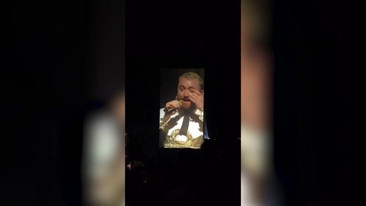 Sam Smith breaks down in tears on stage in ‘challenging moment’