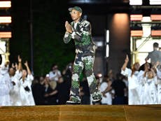 Pharrell Williams designed his first collection for Louis Vuitton for himself