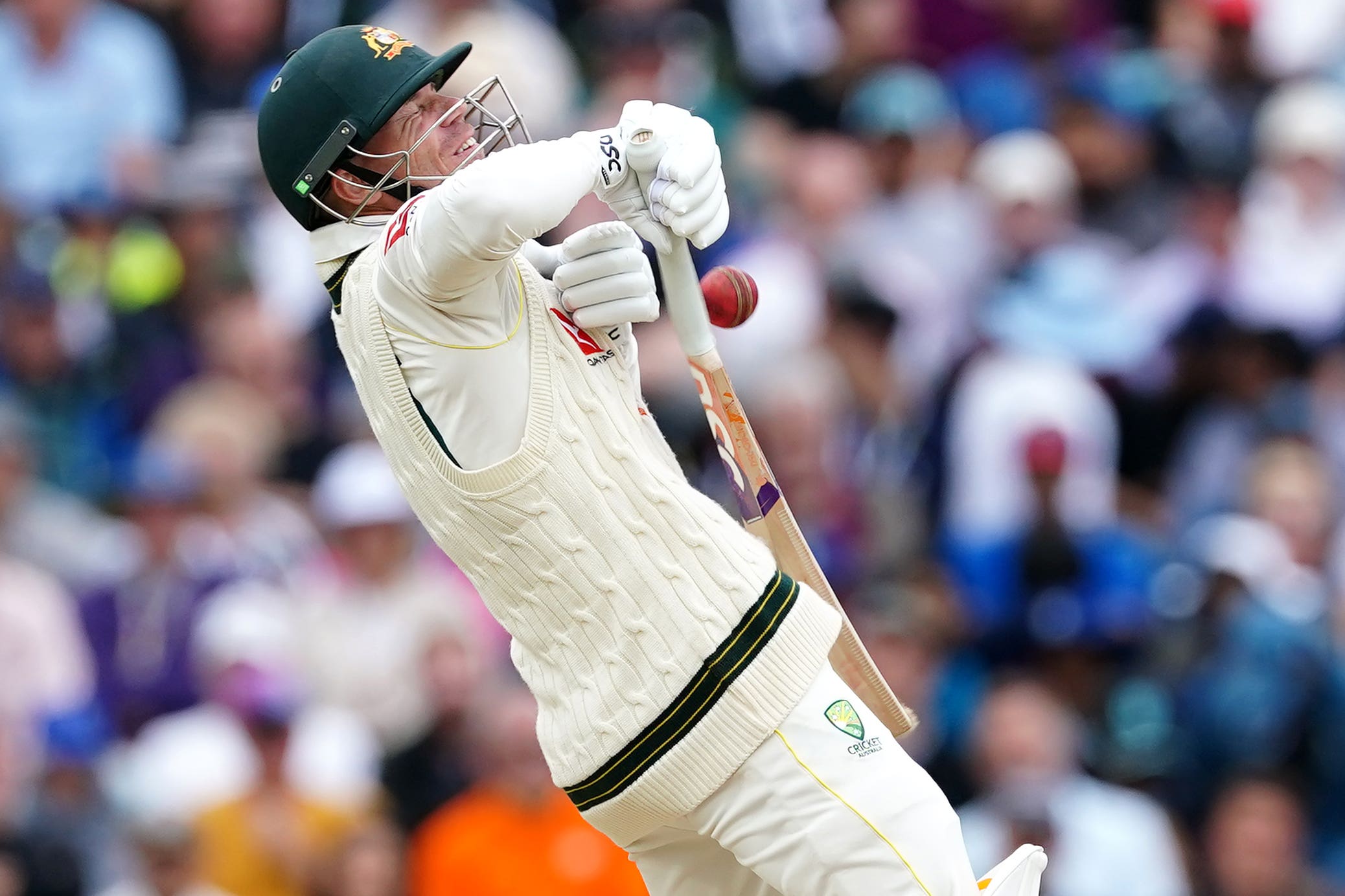 David Warner mocked England on Twitter (Mike Egerton/PA)