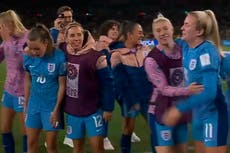 ‘So good’: Lionesses sing ‘Sweet Caroline’ in pitch celebration as they reach World Cup final
