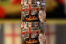 Ella Toone’s family celebrate as she scores in World Cup semi-final win against Australia