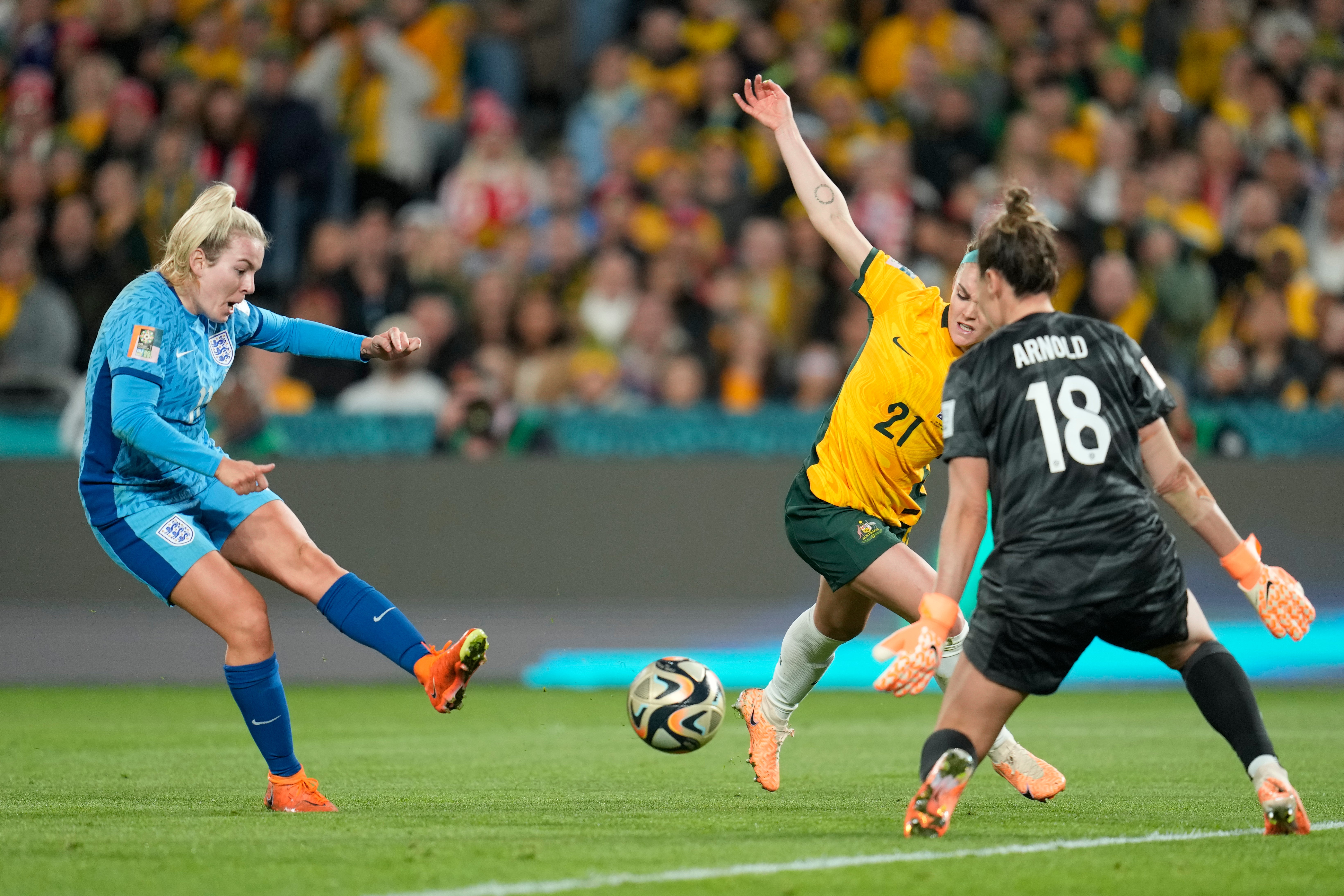 Lauren Hemp starred in England’s semi-final victory scoring the Lionesses second goal and assisting the third