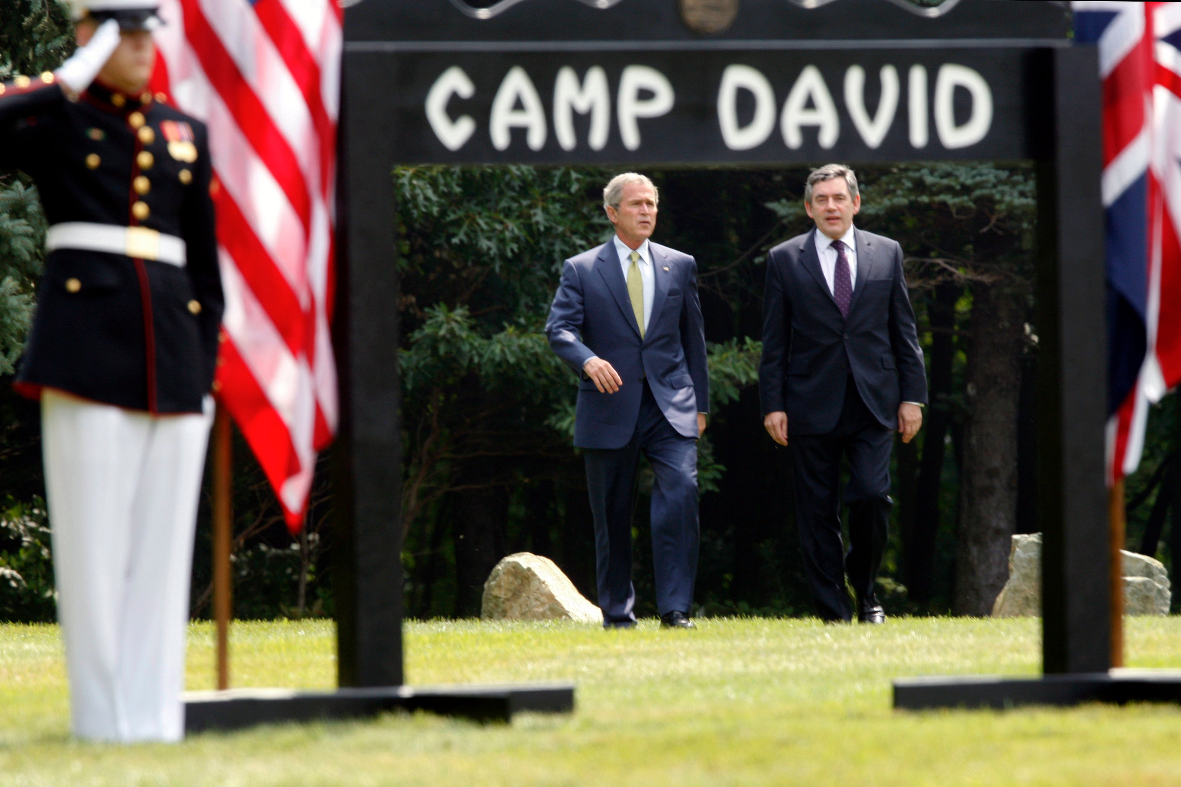 Camp David Mountain Diplomacy