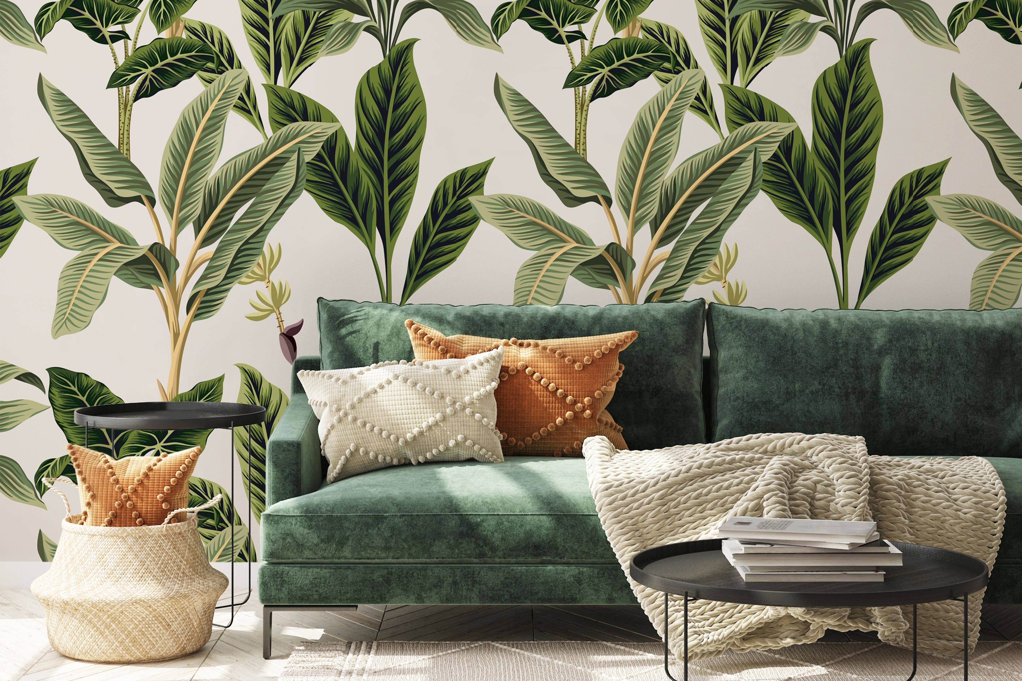 Opt for herbal hues to add a verdant feel to your inside spaces (Bobbi Beck/PA)