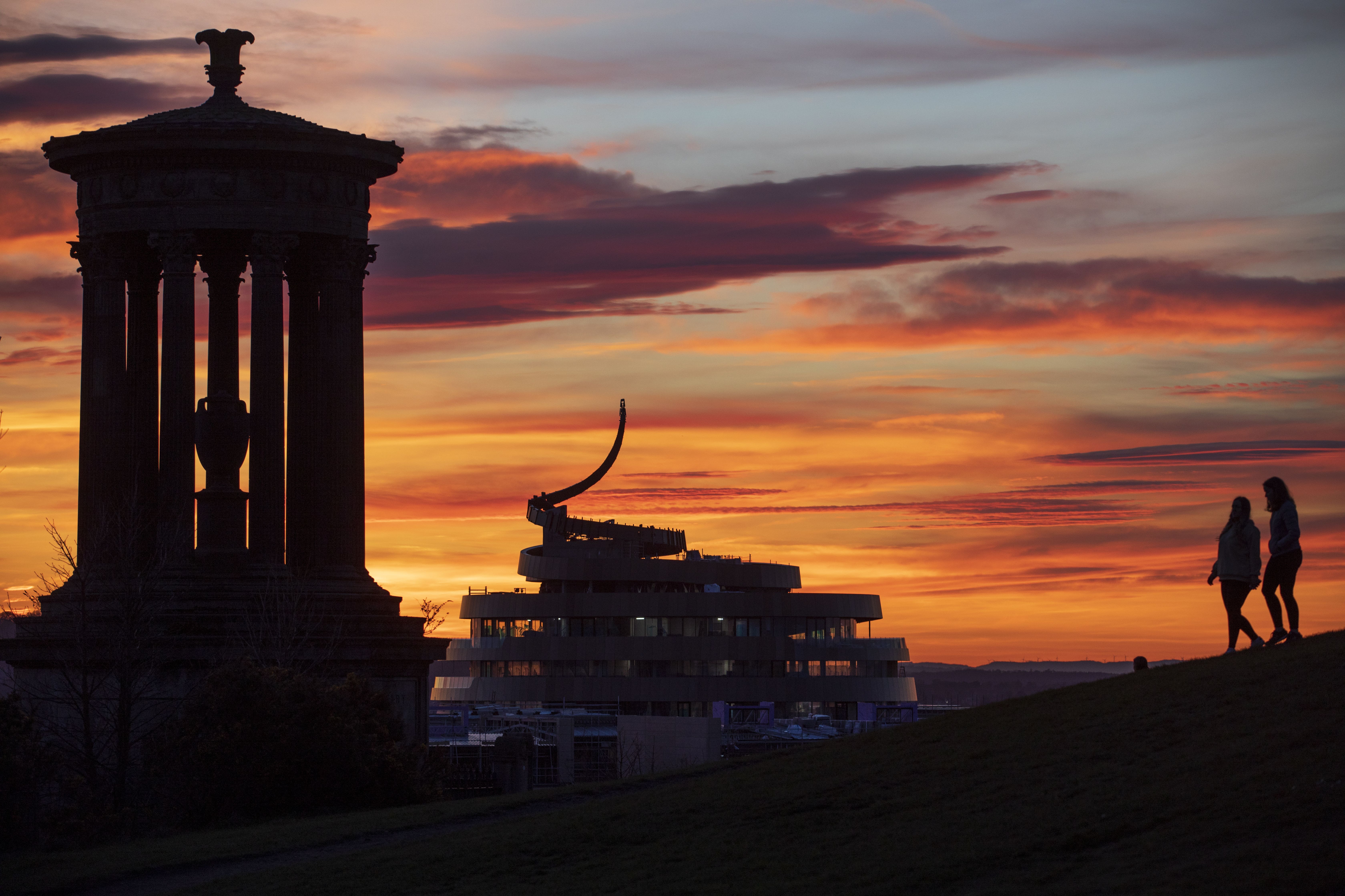 The number of visits by other Britons to Scotland increased (Jane Barlow/PA)