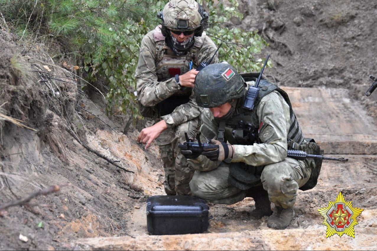 Wagner mercenaries have been taking part in training with Belarus’s military