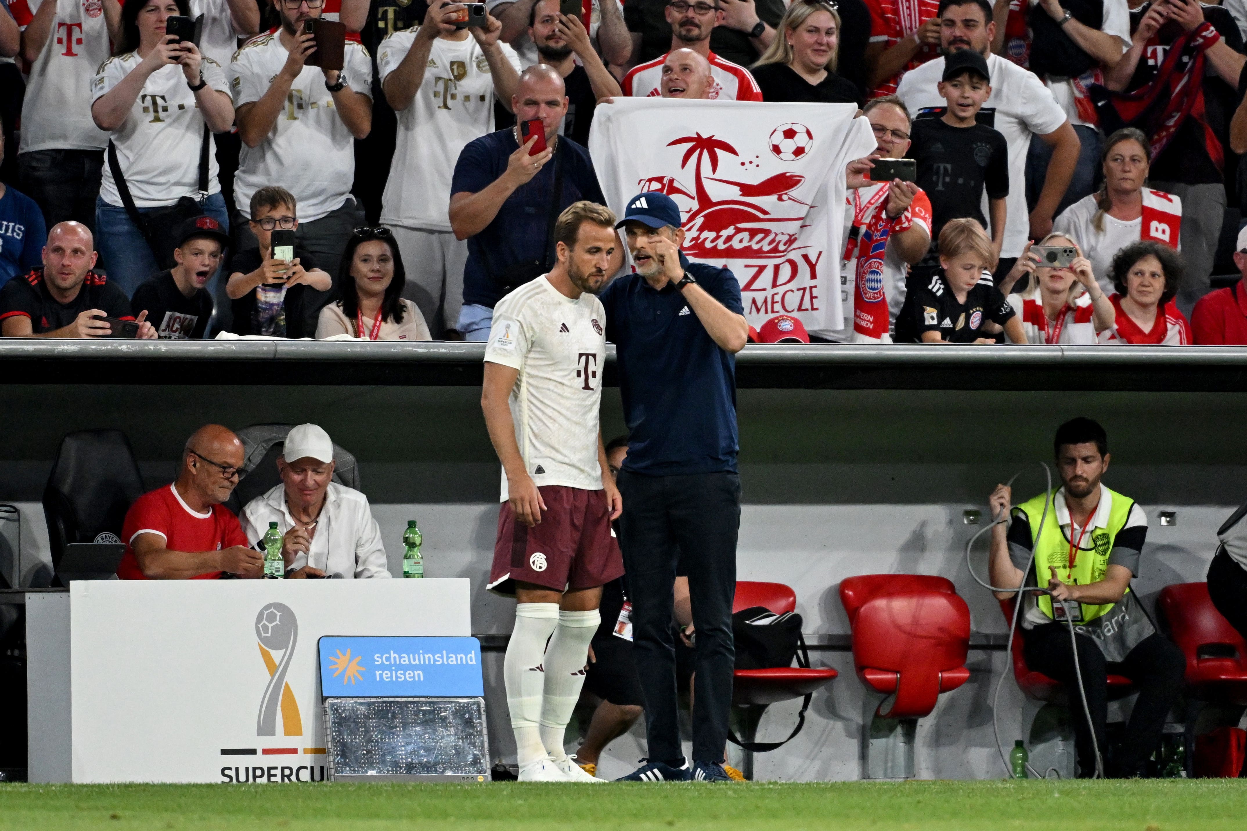 Harry Kane will make his Bayern Munich debut in Friday’s Bundesliga opener at Werder Bremen, head coach Thomas Tuchel has confirmed (PA Wire via DPA)