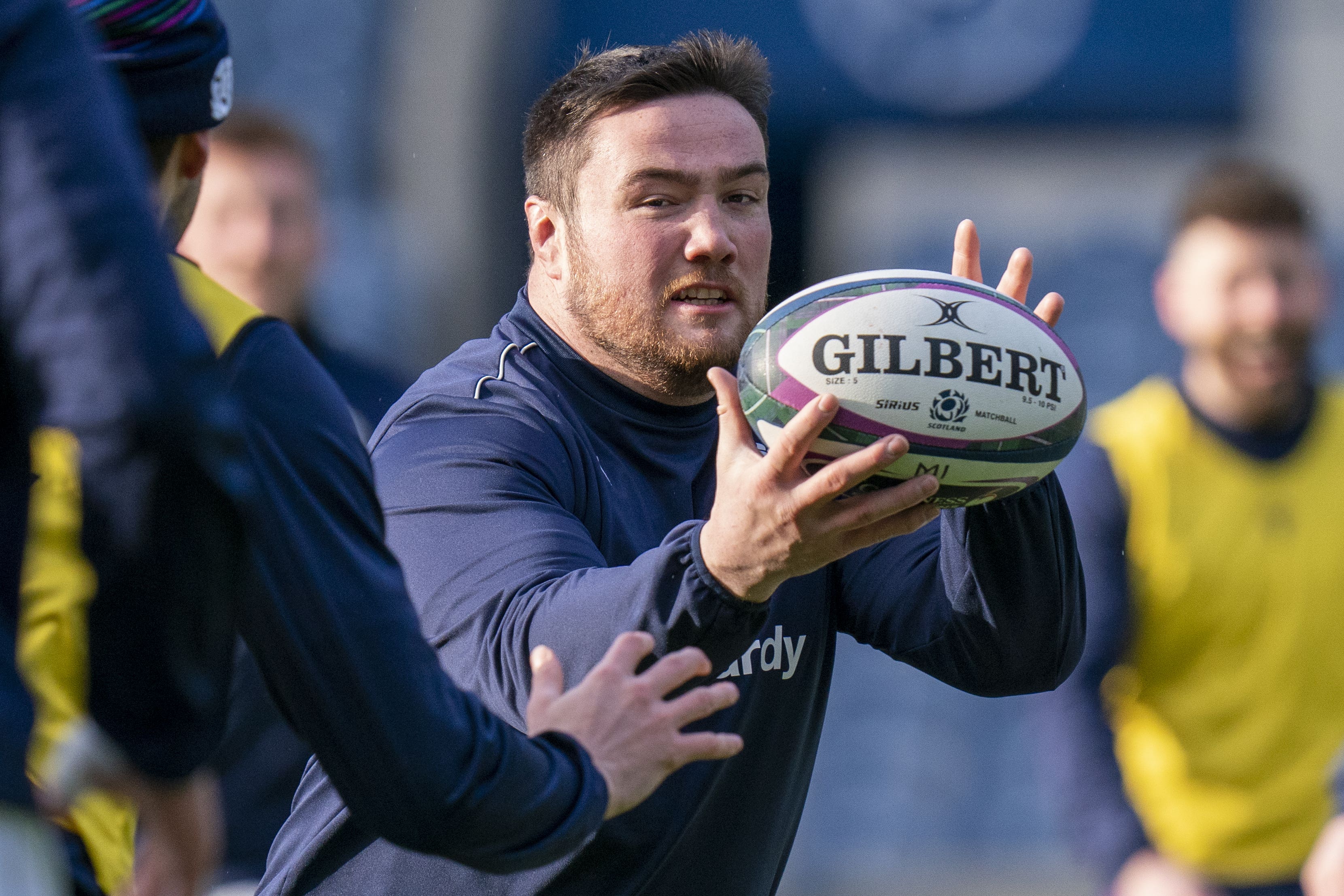 Zander Fagerson was sent off against France earlier this month (Jane Barlow/PA)