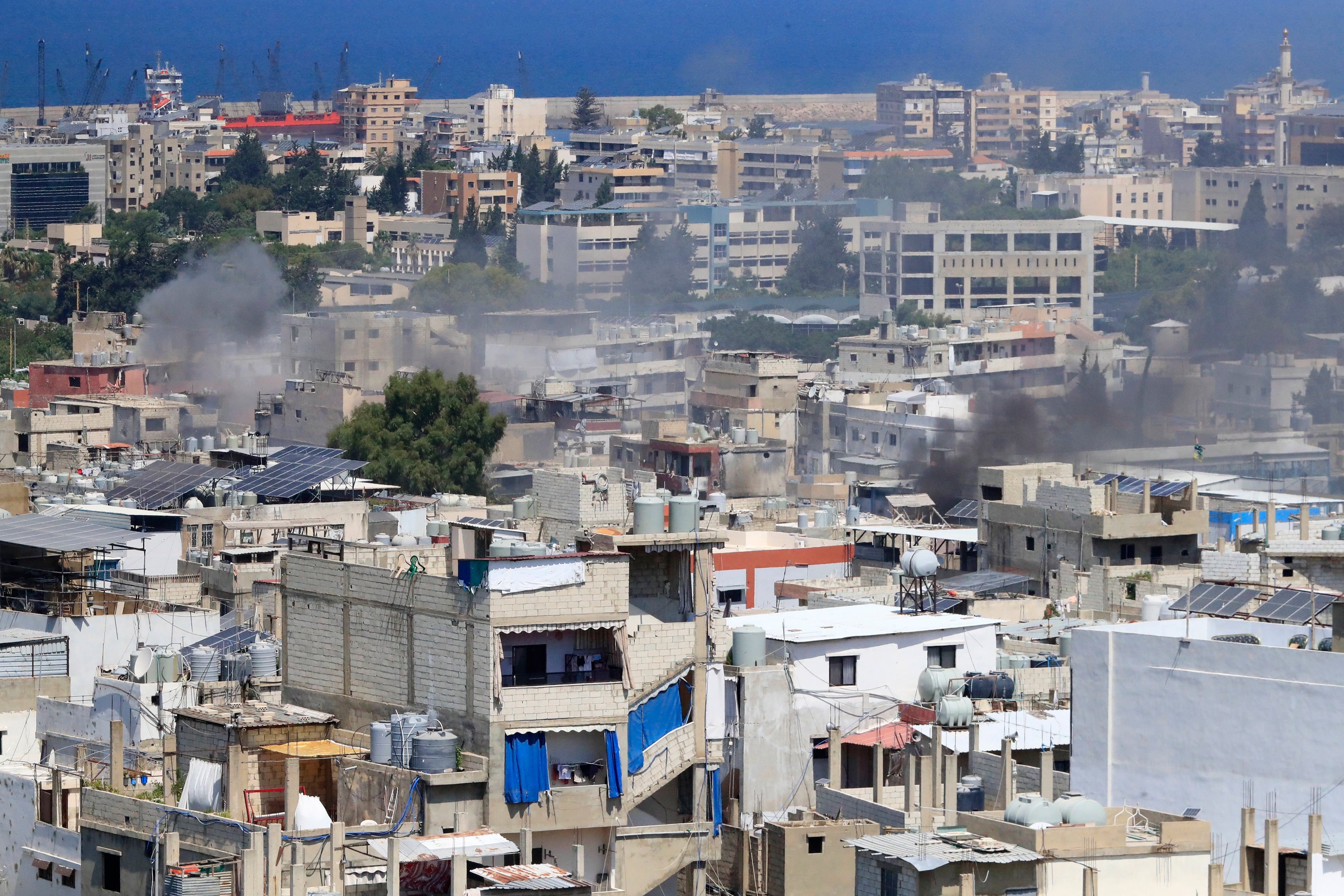 Lebanon Palestinian Camp Clashes