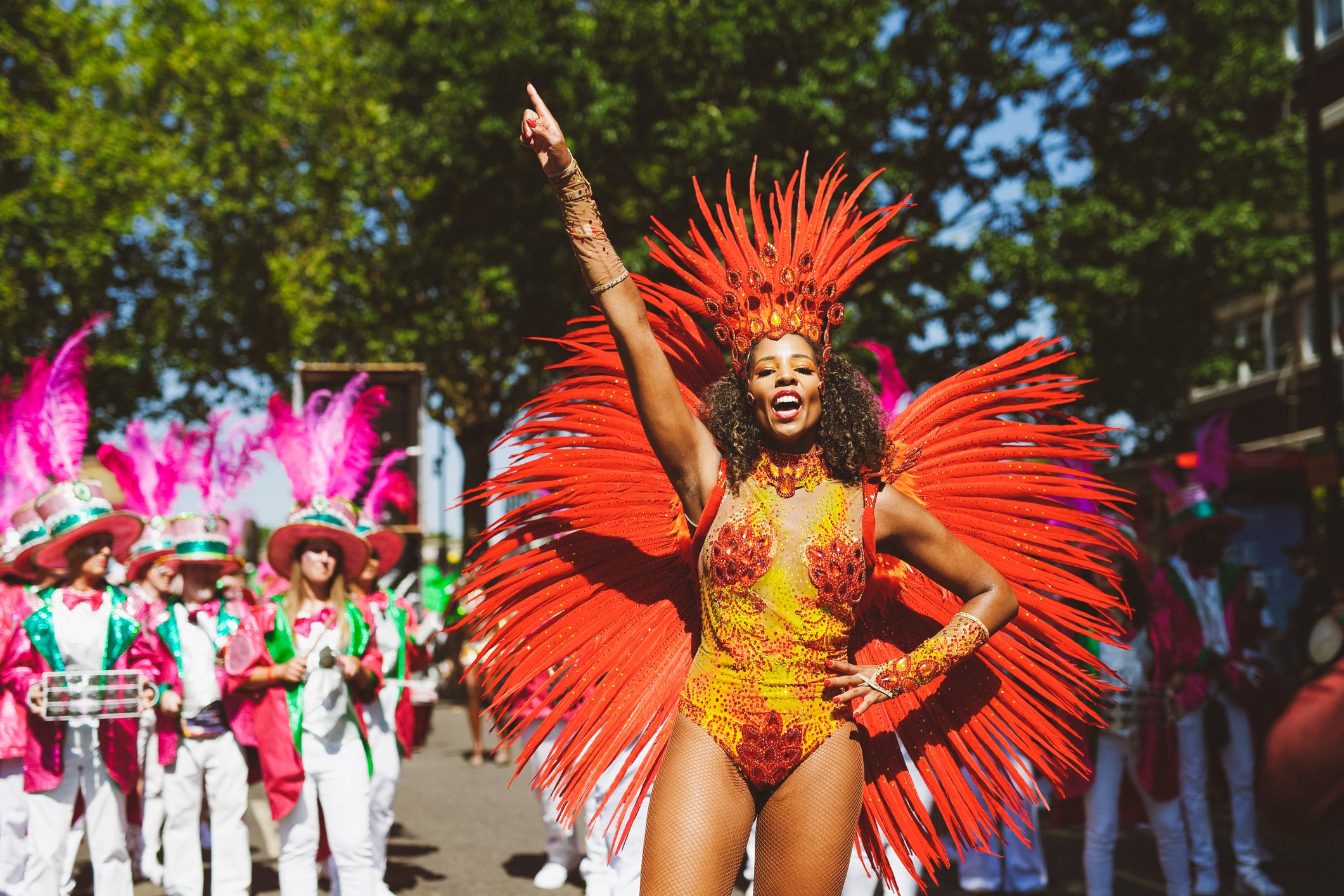 Ladbroke Grove plays a big part in the parade route