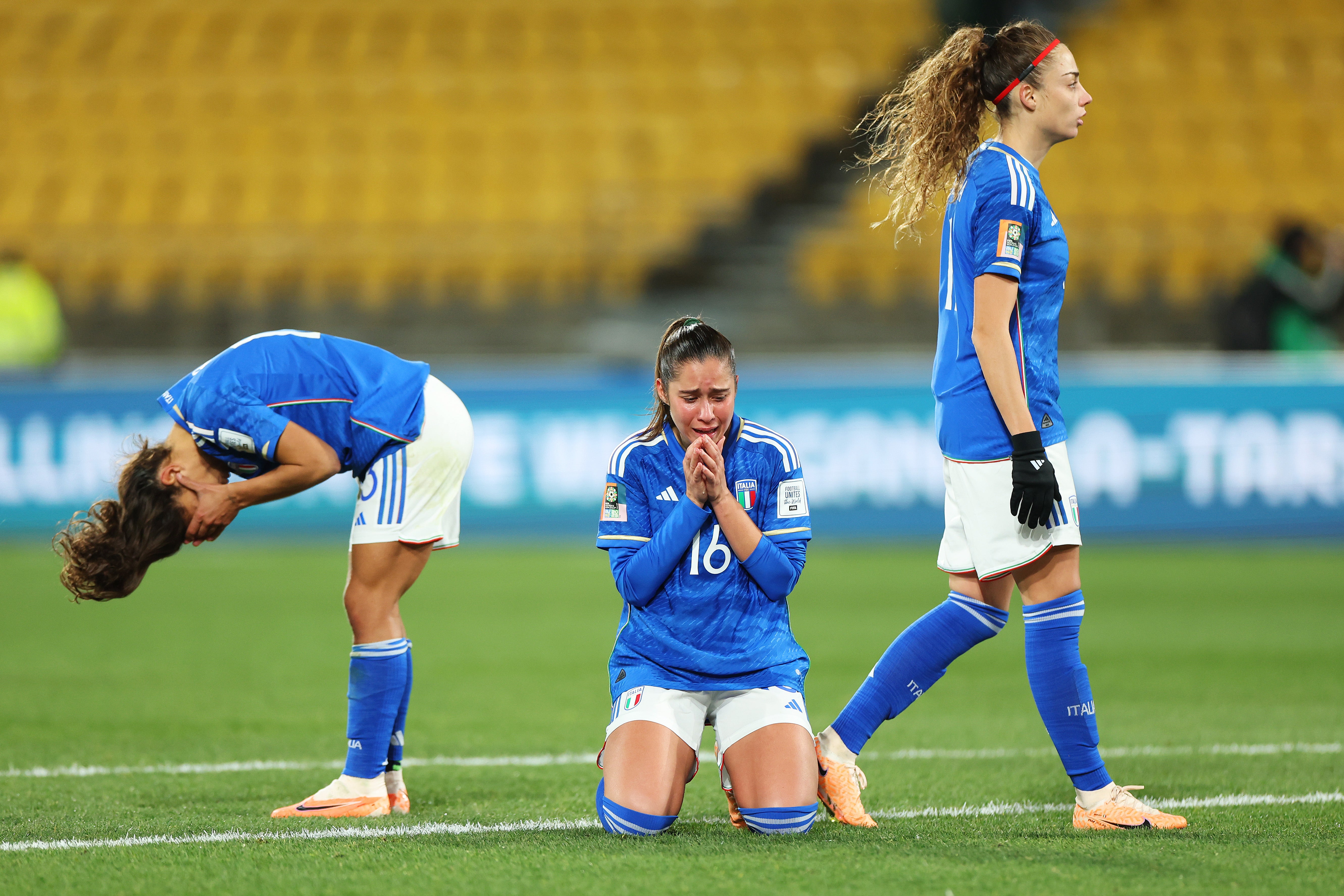 There are two sides to every football story and Italy suffered the anguish that must accompany the jubilation felt by others