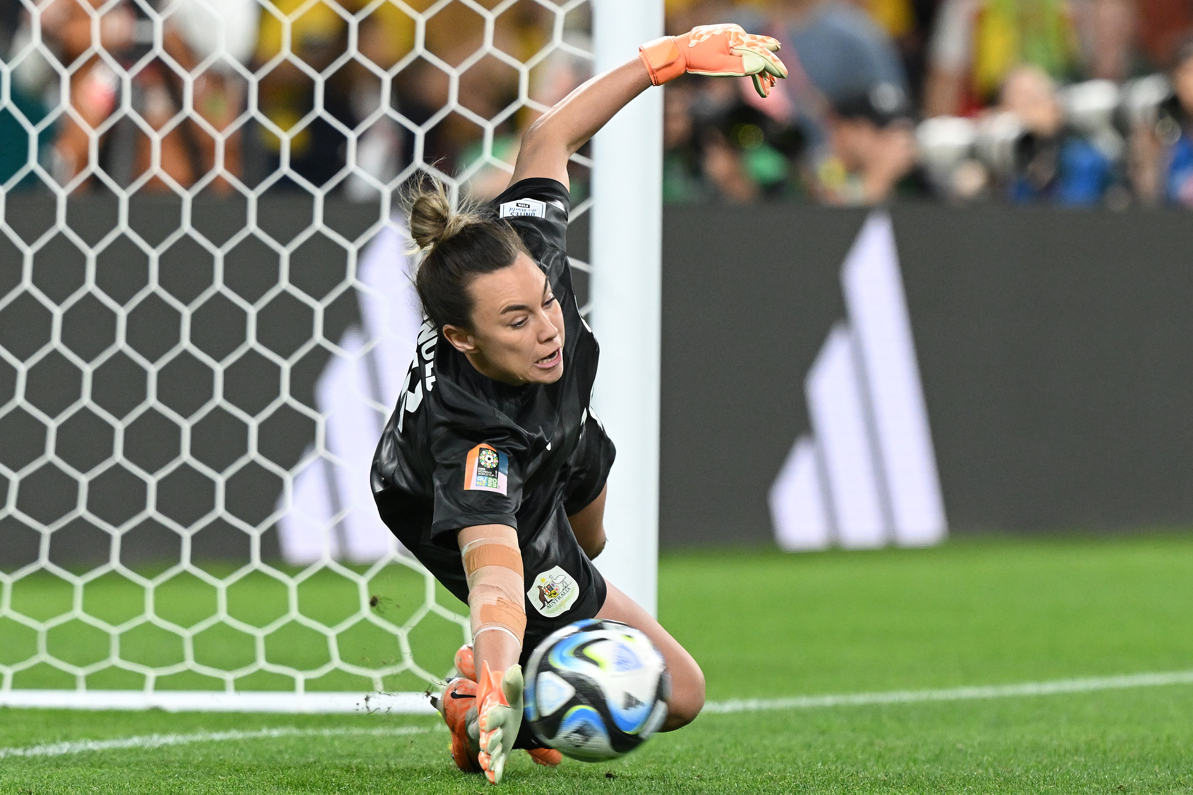 A penalty shoot-out provides a unique challenge for photographers but can result in a remarkable shot