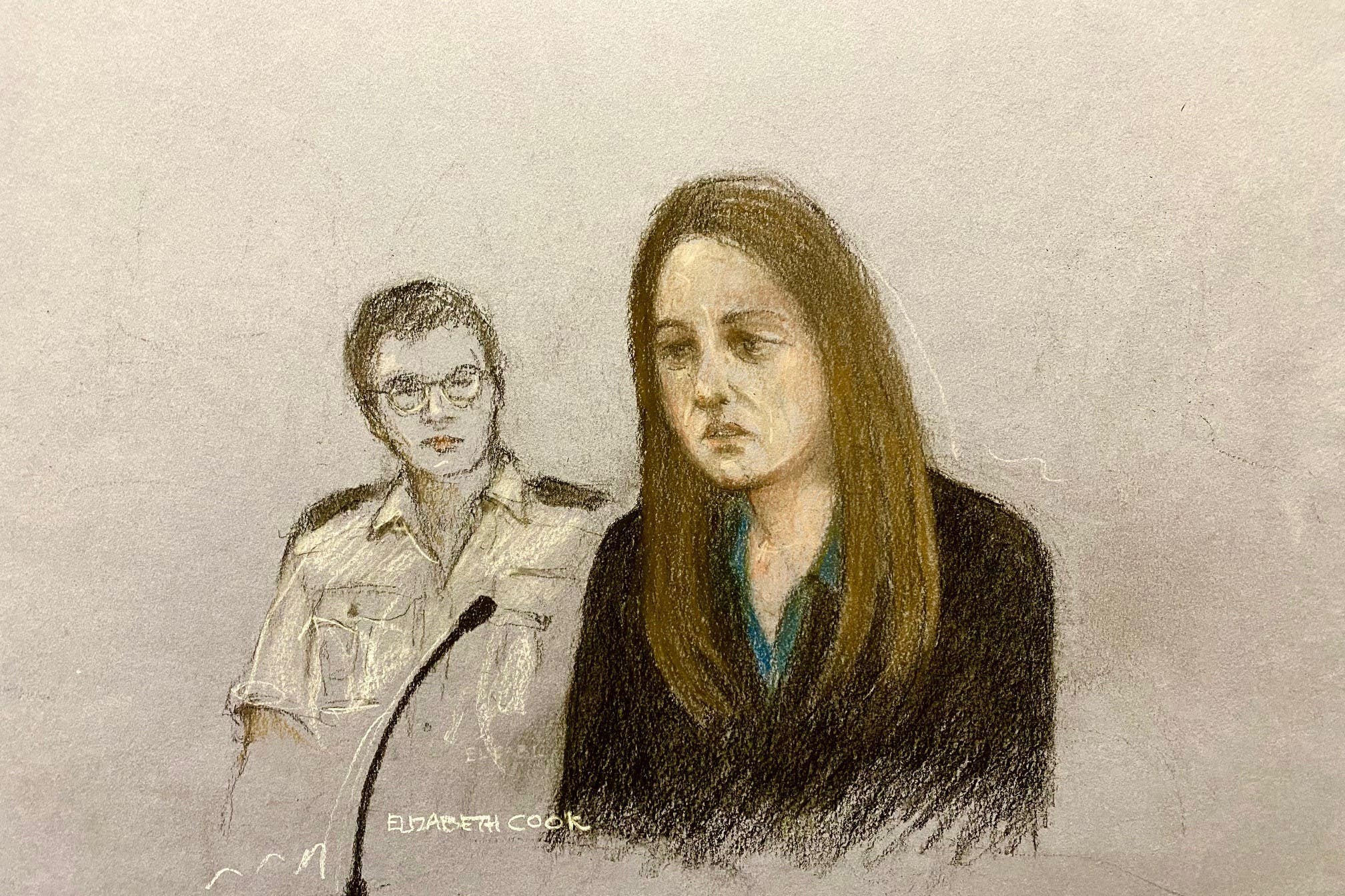 Nurse Lucy Letby has been found guilty of murdering seven babies in her care (Elizabeth Cook/PA)