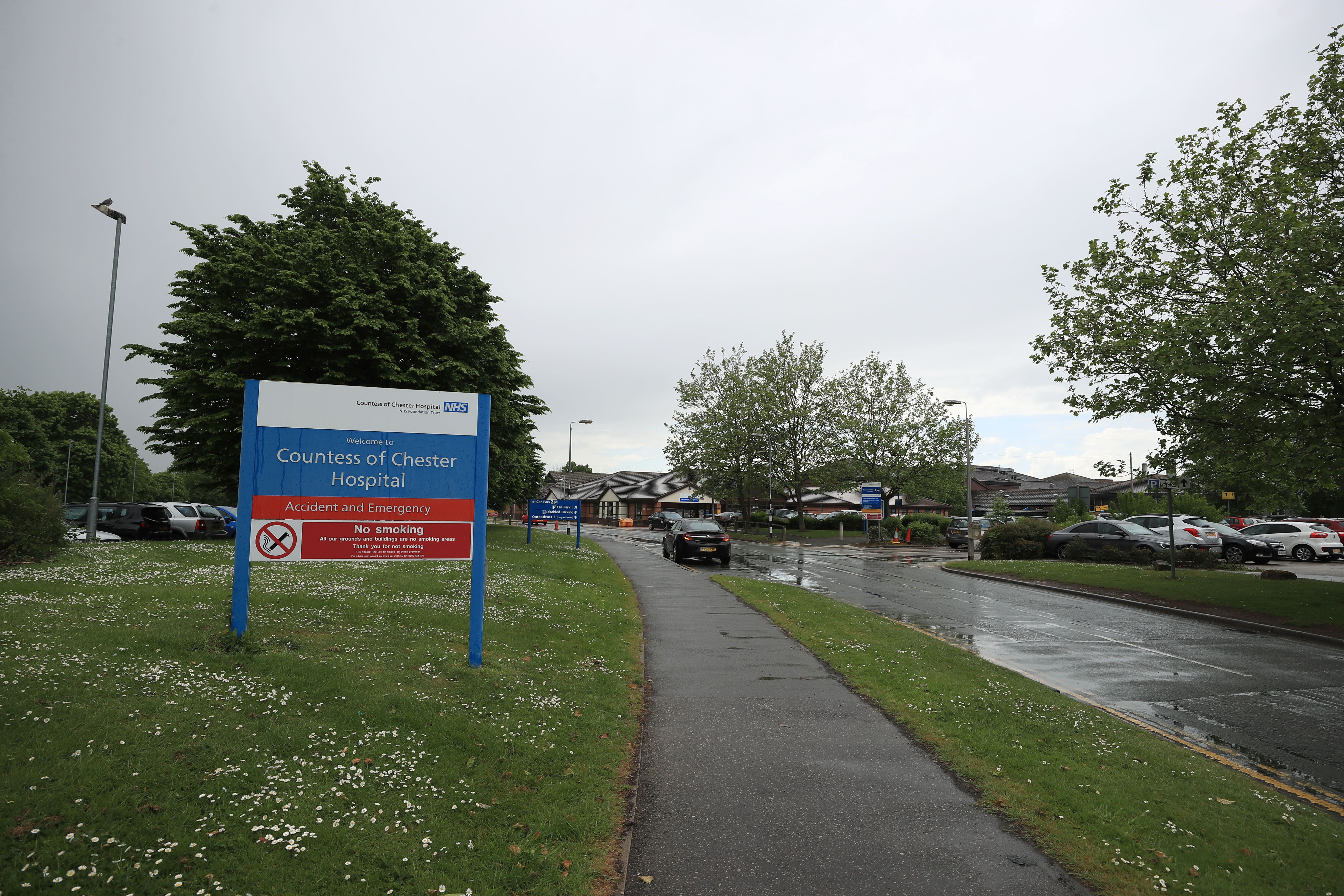 The Countess of Chester Hospital in Chester (Peter Byrne/PA)