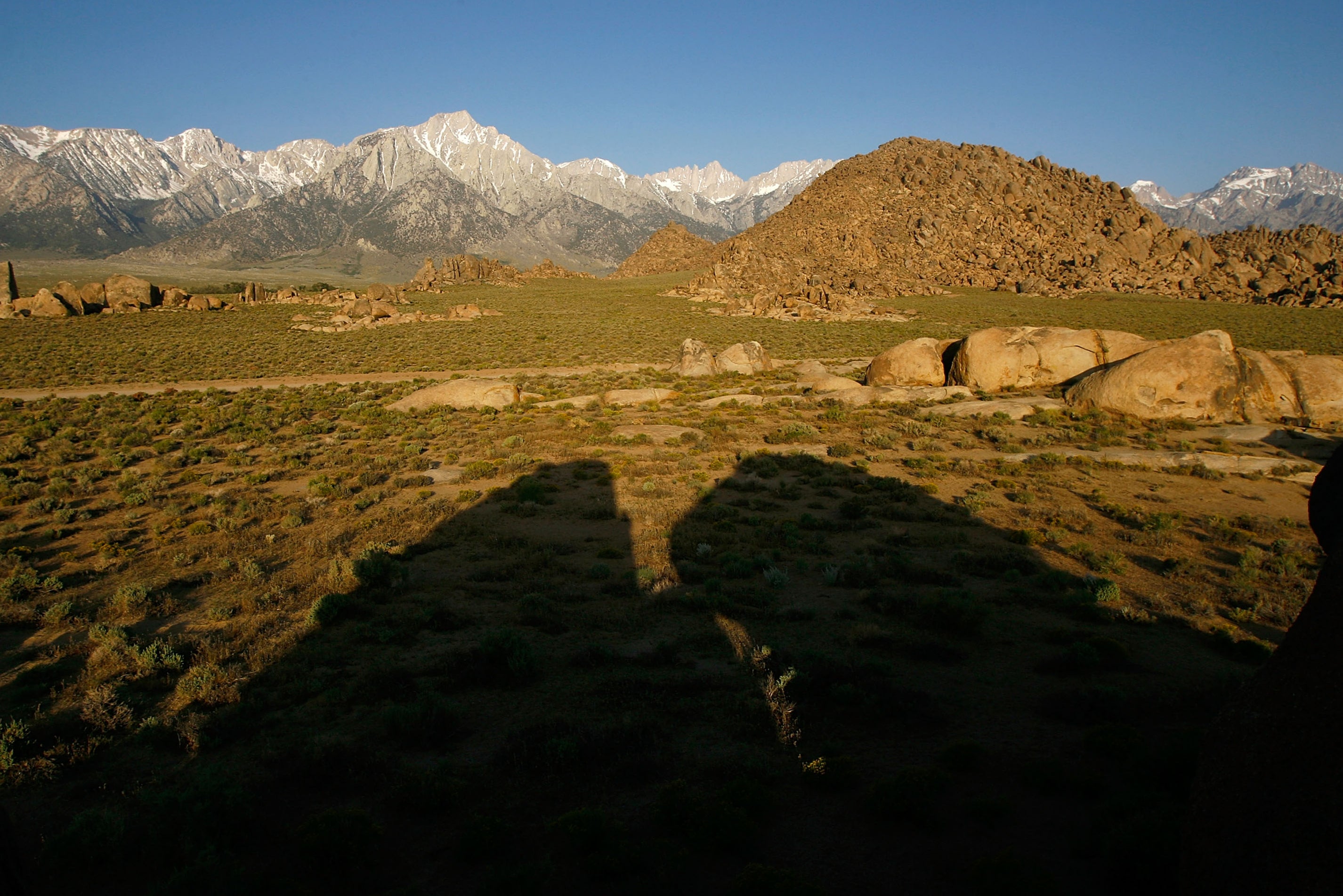 Sierra Nevada is beautiful – and a great vantage point to see Father Christmas flying by