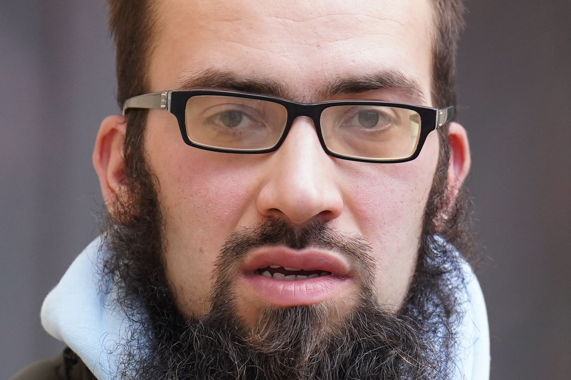 Abdullah Qureshi arrives at Stratford Magistrates’ Court, east London, where he is charged with one count of racially or religiously aggravated wounding or grievous bodily harm, four counts of racially or religiously aggravated common assault and one count of racially or religiously aggravated criminal damage, following a spate of assaults on five Jewish people in Stamford Hill on August 18, 2021. Picture date: Thursday November 10, 2022.