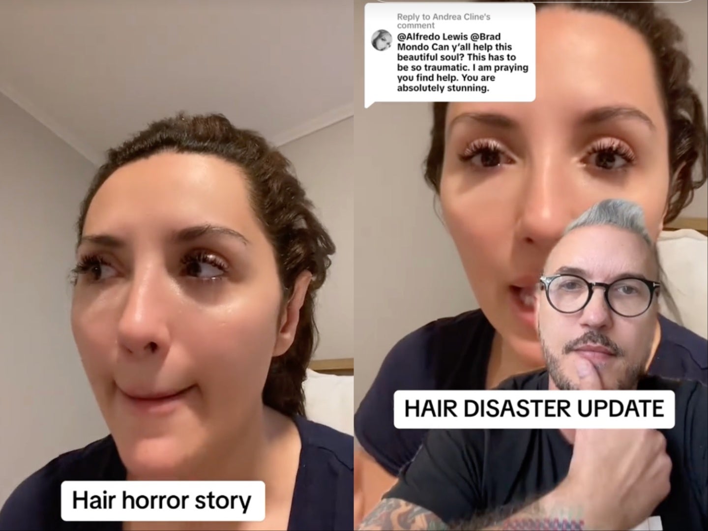 Stylist comes to bride-to-be’s rescue after hair is ‘destroyed’ just before wedding