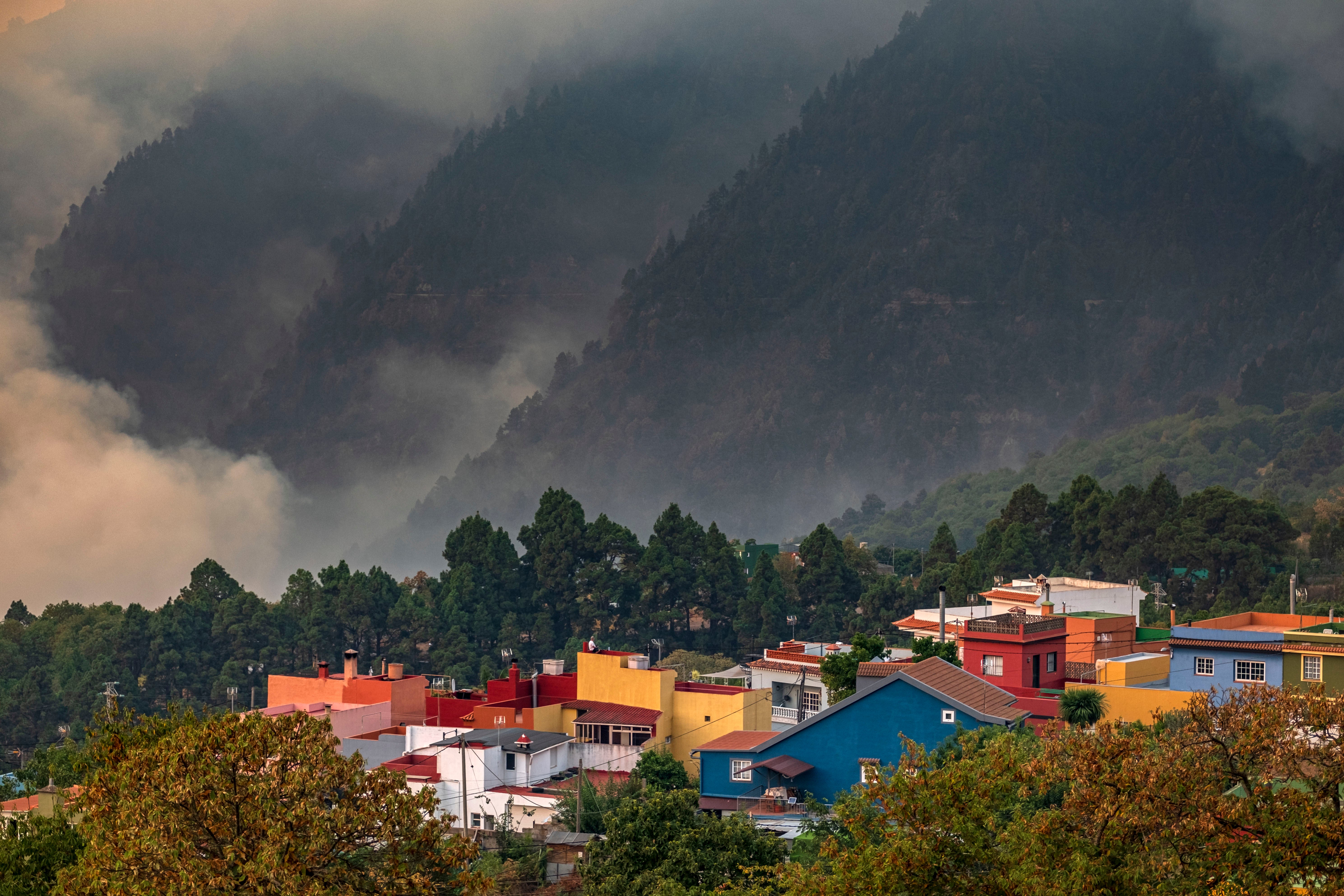 Spain Wildfire Tenerife