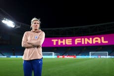 Women’s World Cup final LIVE: England vs Spain build-up and Lionesses team news