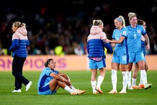 ‘England did us proud’: Stars congratulate Lionesses for World Cup final efforts