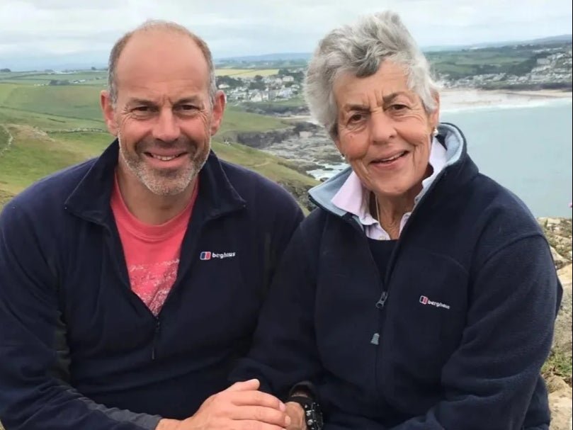 Location, Location, Location star Phil Spencer pictured with his mother Anne in 2017