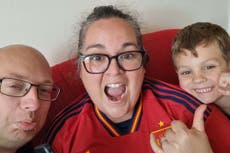 England fan experienced ‘very tense’ final watching with his Spanish wife