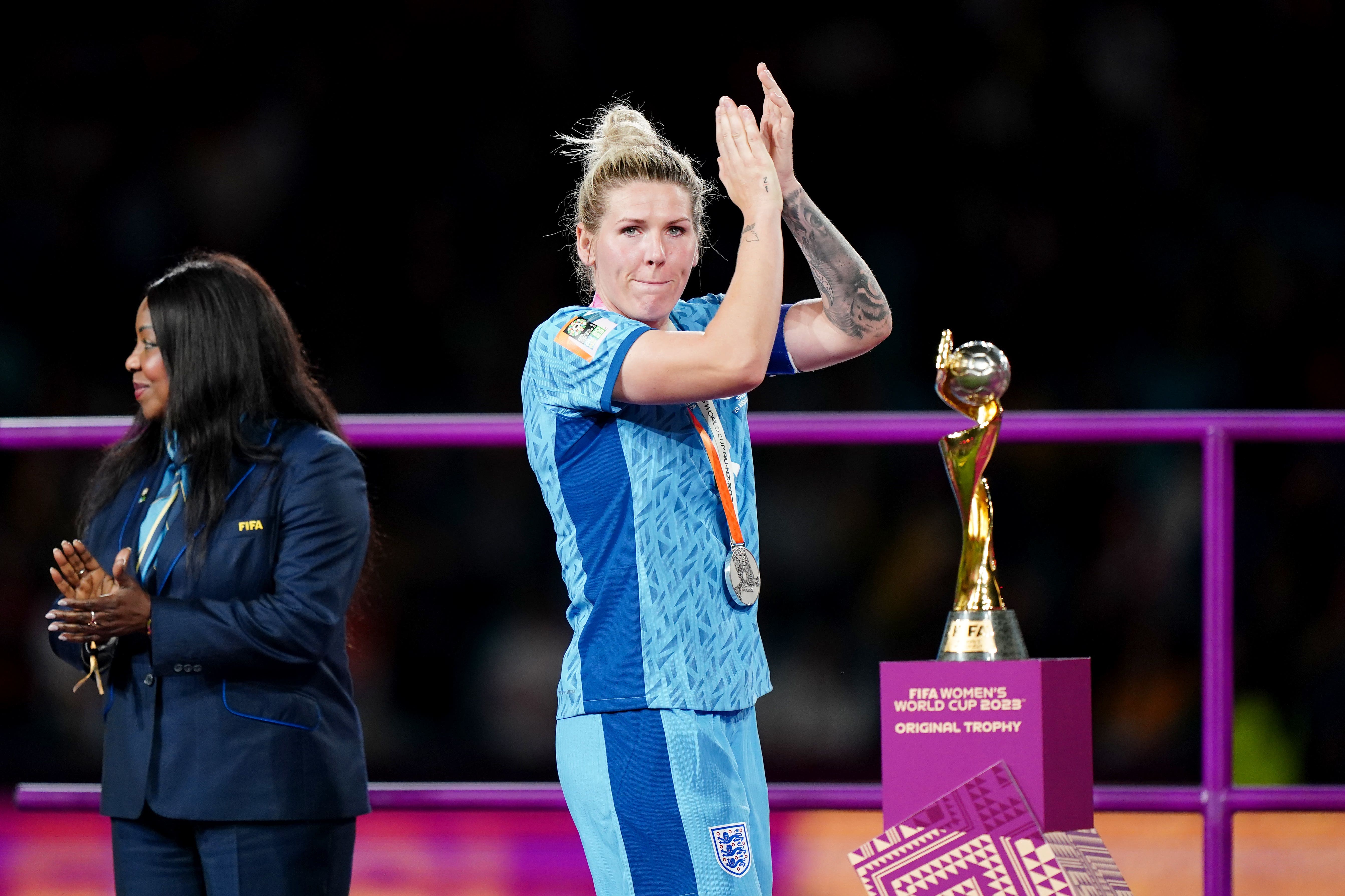 Millie Bright is convinced England will come back stronger from their World Cup disappointment (Zac Goodwin/PA)