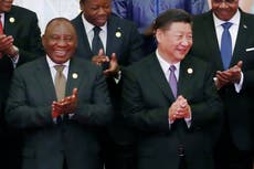 Russia, China look to advance agendas at BRICS summit of developing countries in South Africa