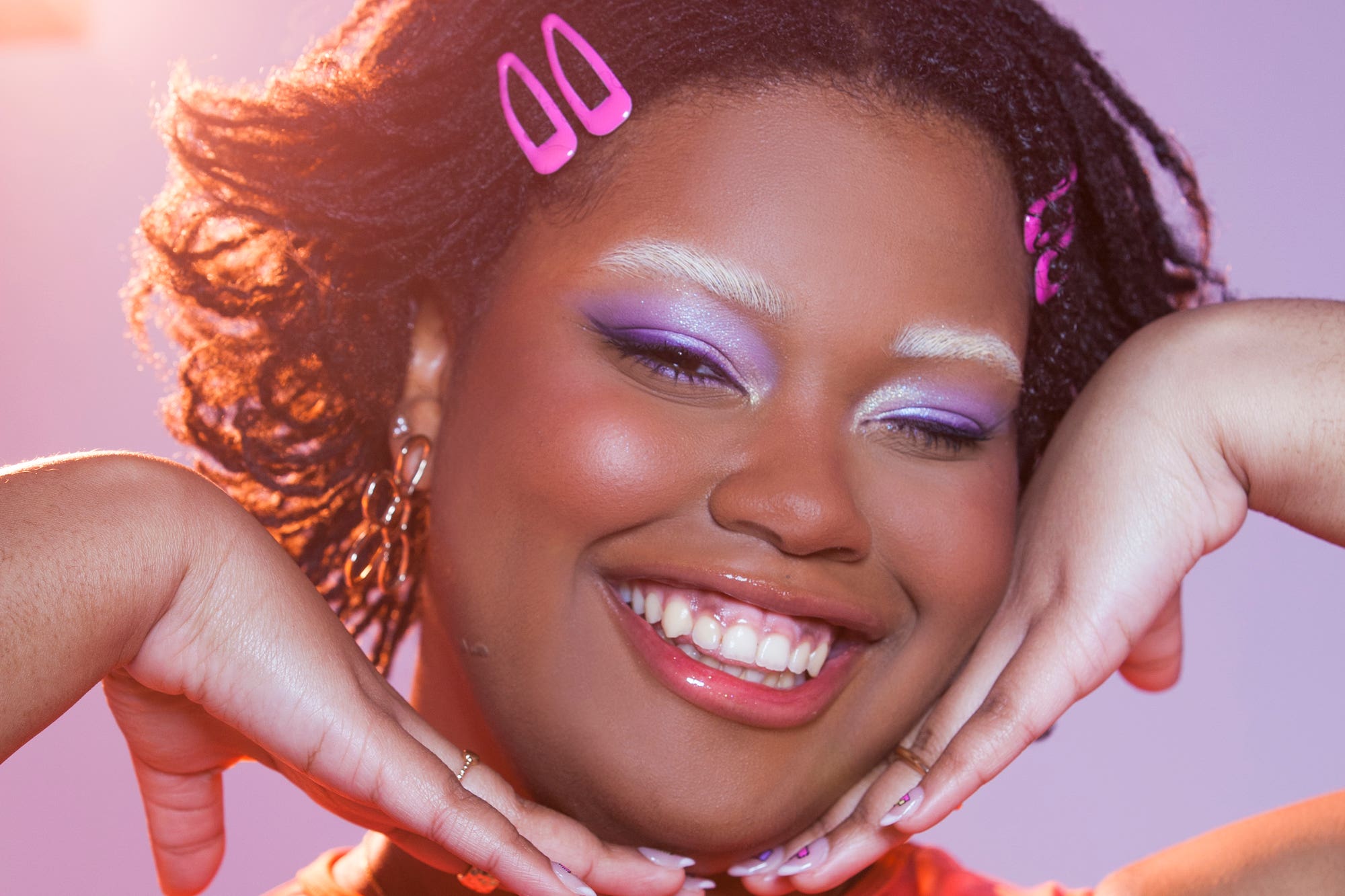 The mermaid eyes make-up look is a huge TikTok trend (Lottie London/PA)