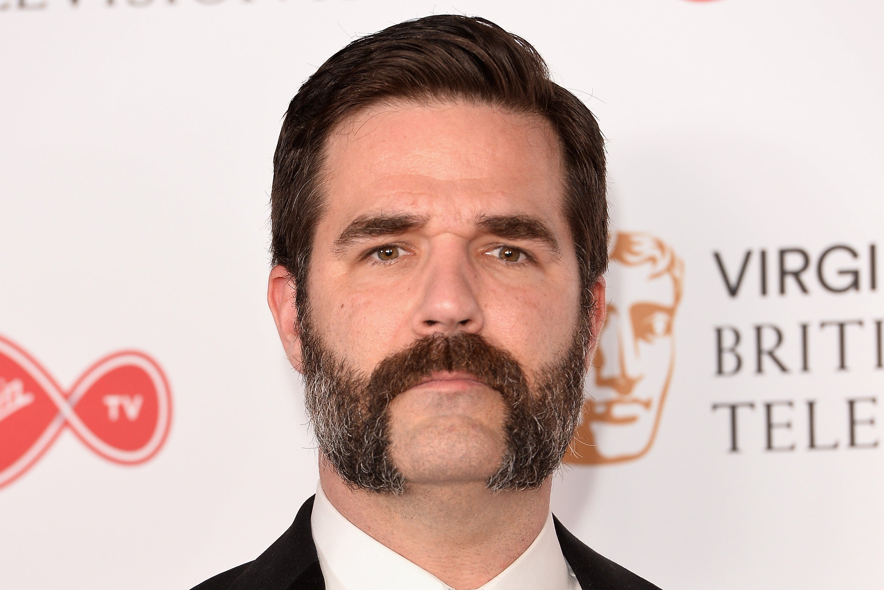 The comedian Rob Delaney