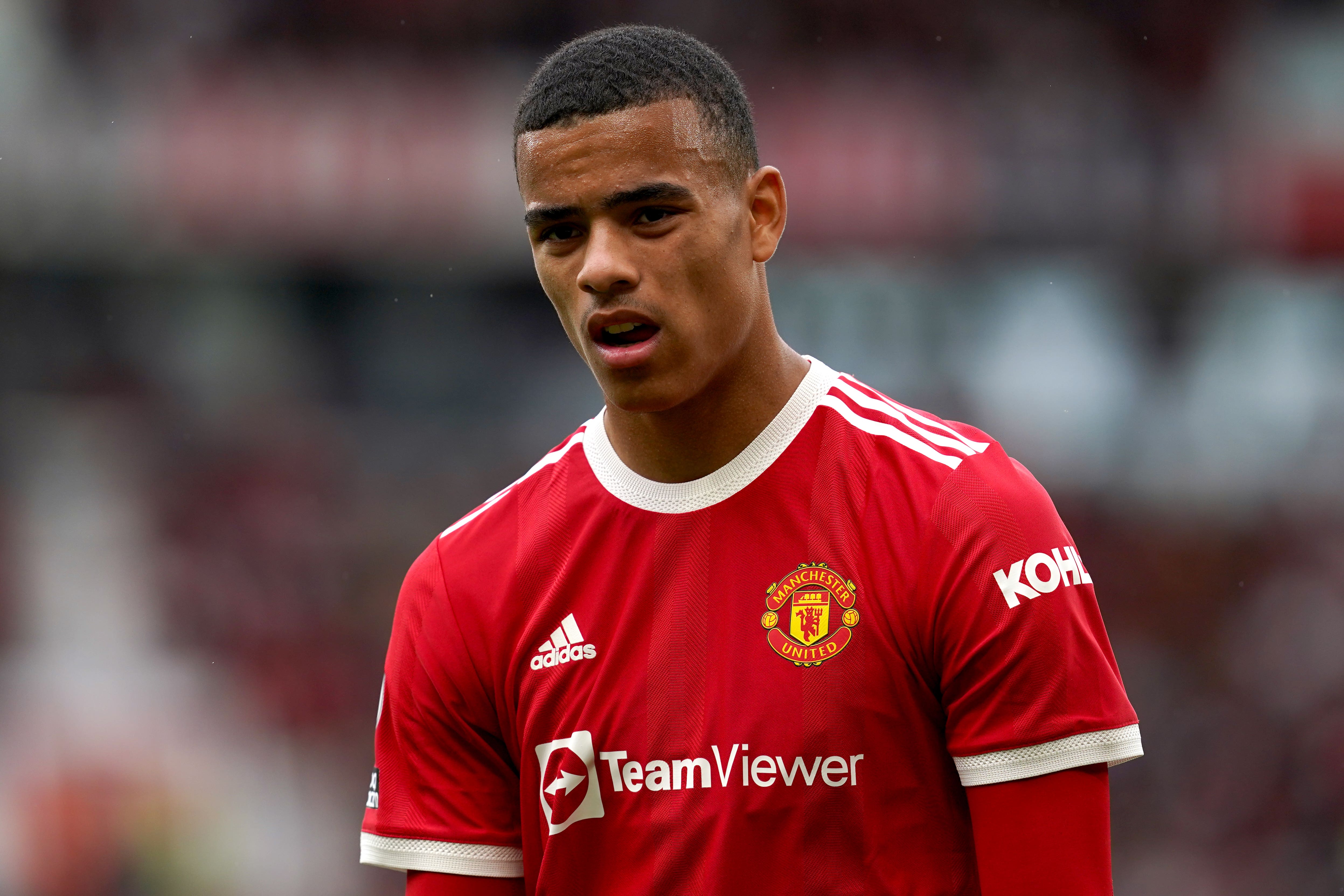 Mason Greenwood will leave Manchester United by mutual agreement (Martin Rickett/PA)