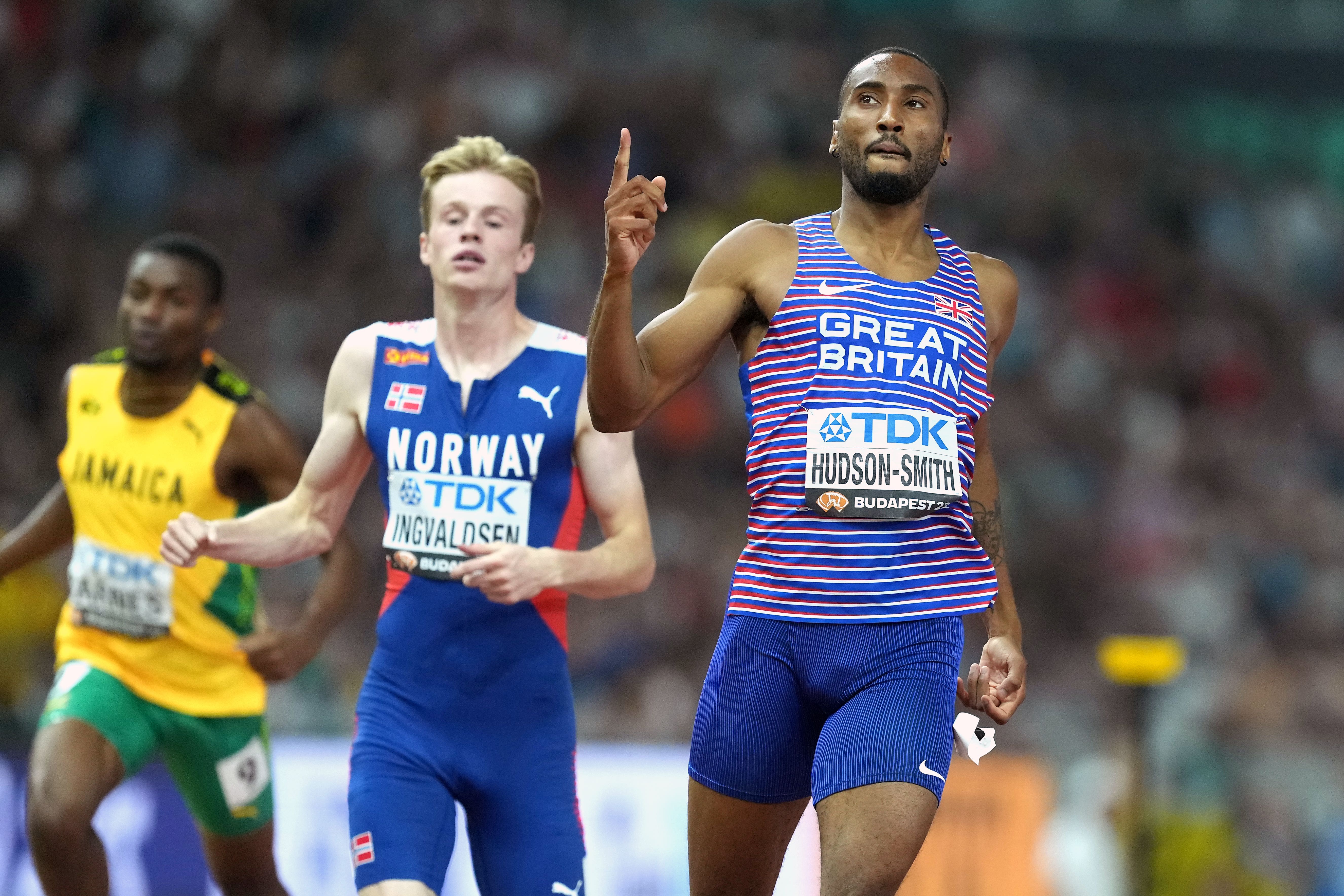 Great Britain’s Matt Hudson-Smith is hunting another world medal (Martin Rickett/PA)