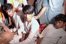 Teenager rescued with 7 others from a broken cable car over a Pakistan gorge says it was a miracle