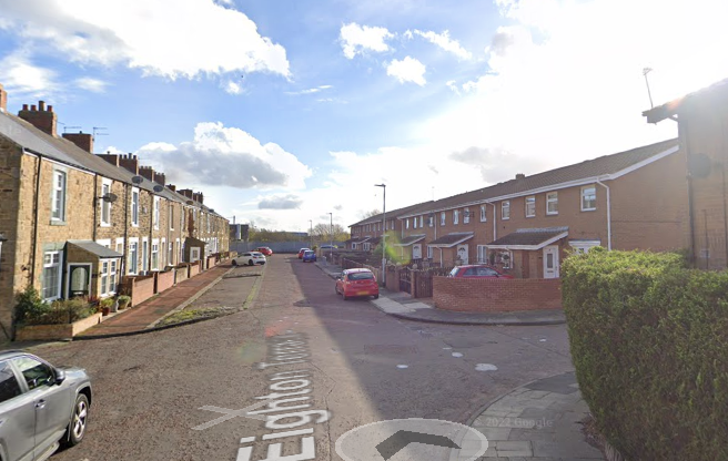 The incident happened in Eighton Terrace, Gateshead