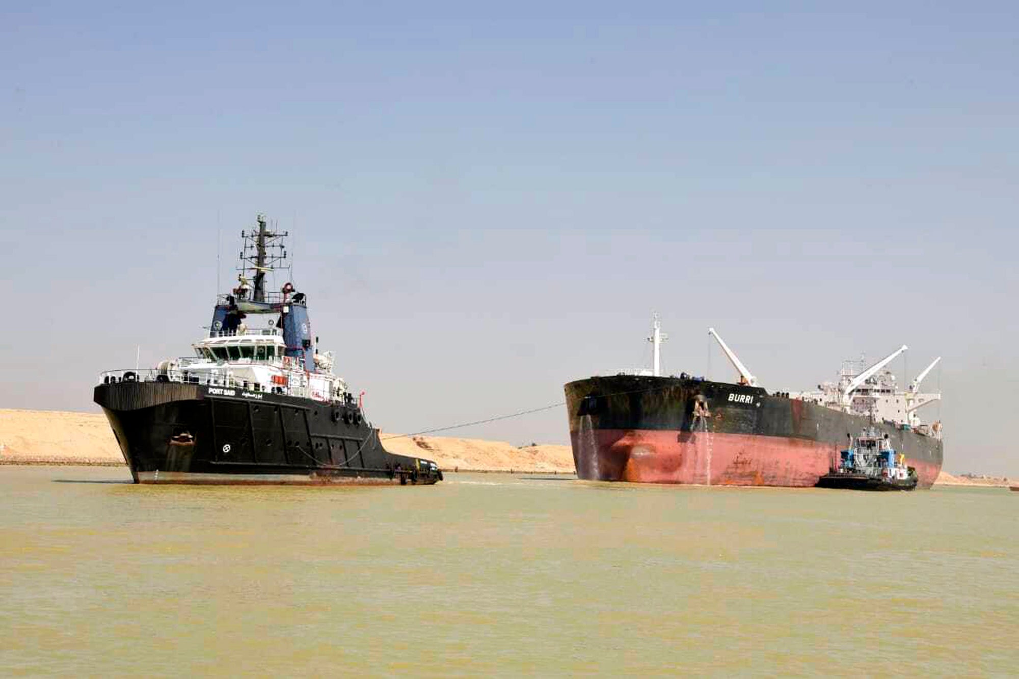 Egypt Suez Canal Collision