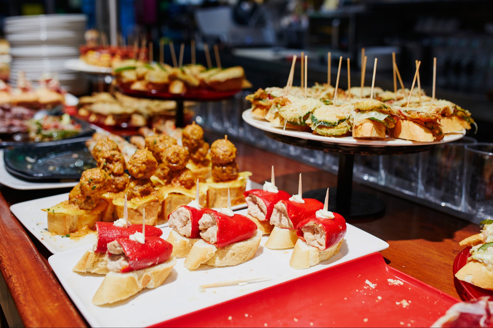 There’s no shortage of pintxos in San Sebastian