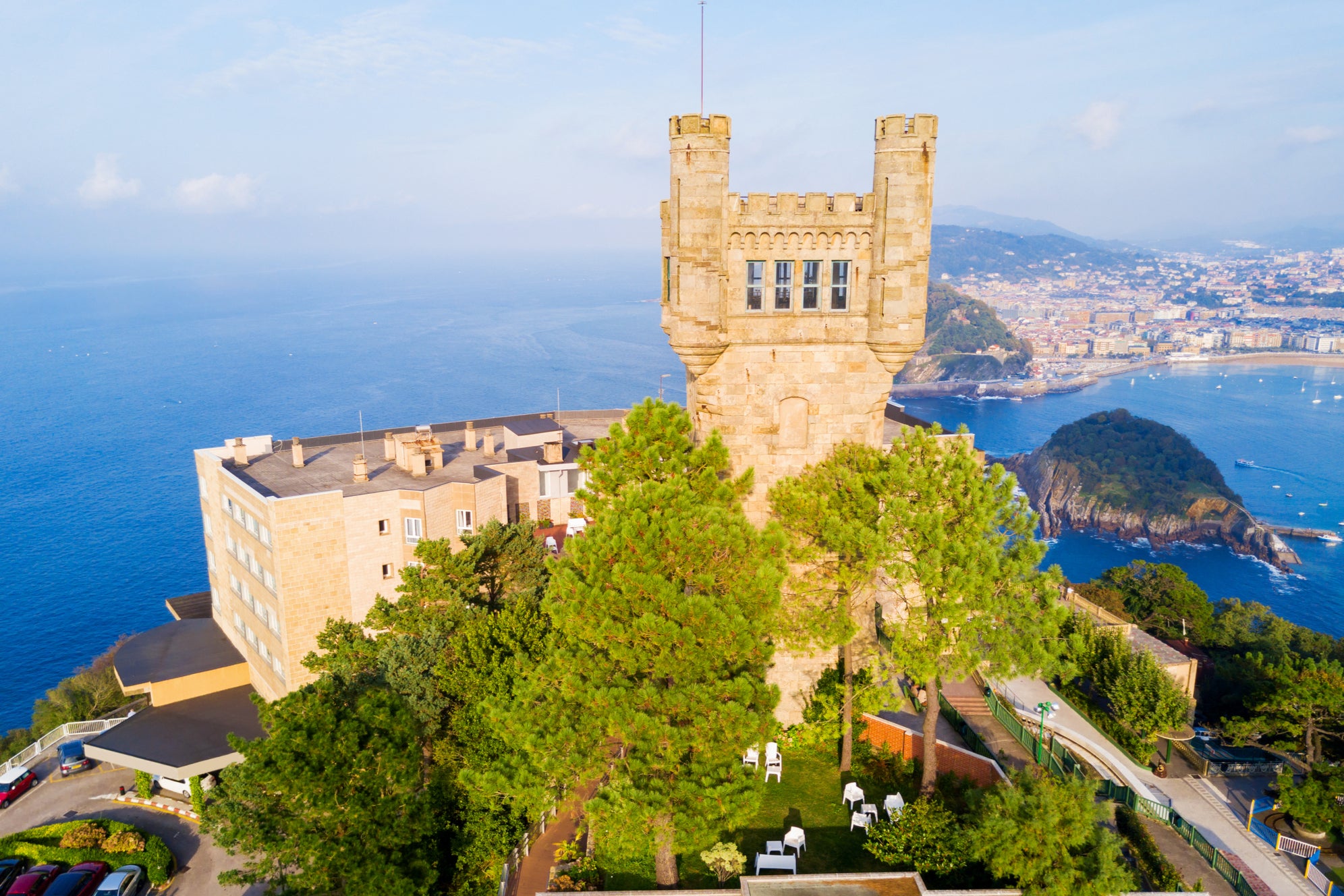 Discover incredible views from Monte Igueldo tower