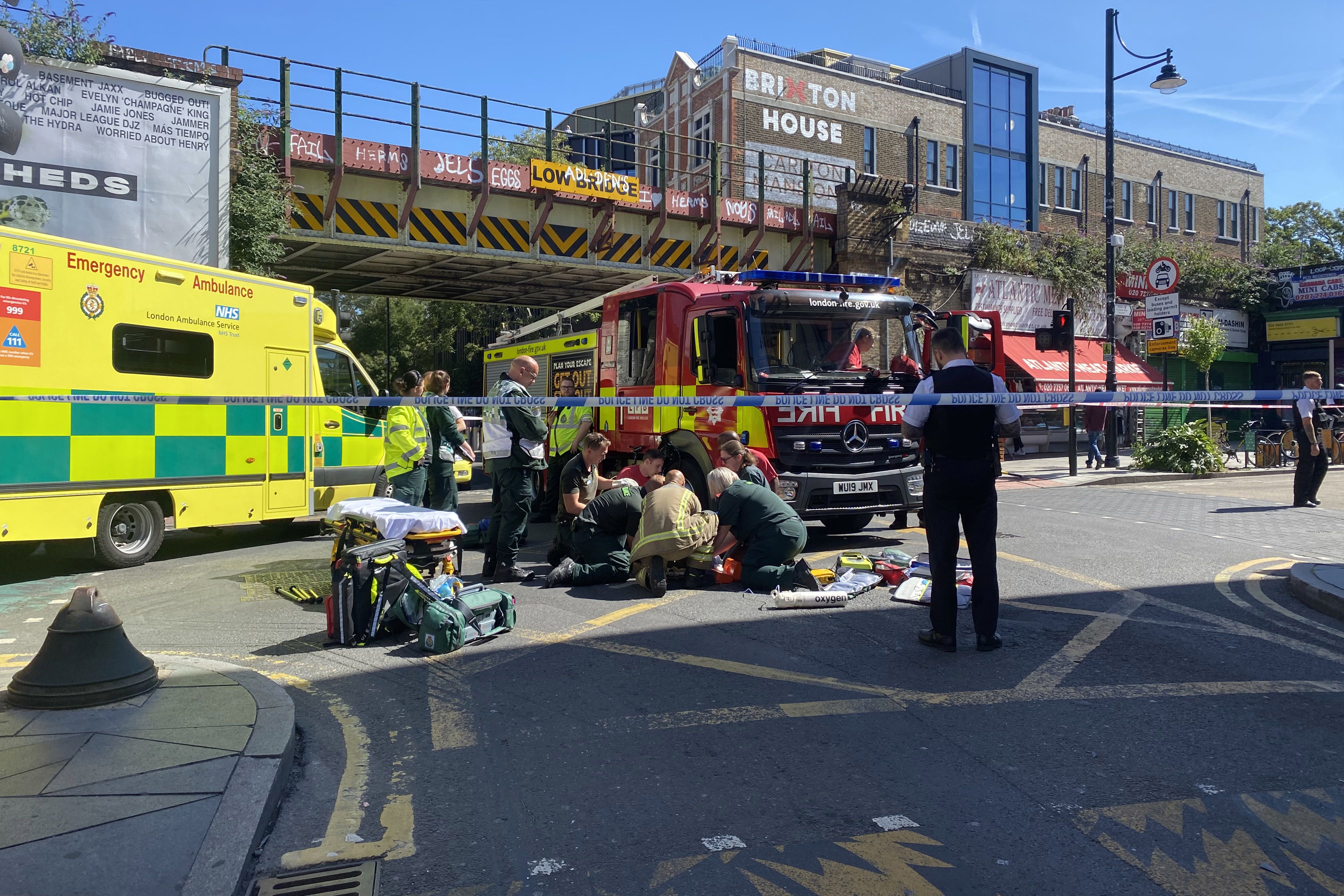 The incident happened at about 11.45am on Wednesday (Rebecca Speare-Cole/PA)