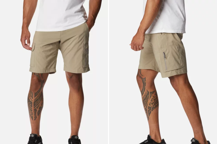 Colombia silver ridge utility cargo walking shorts