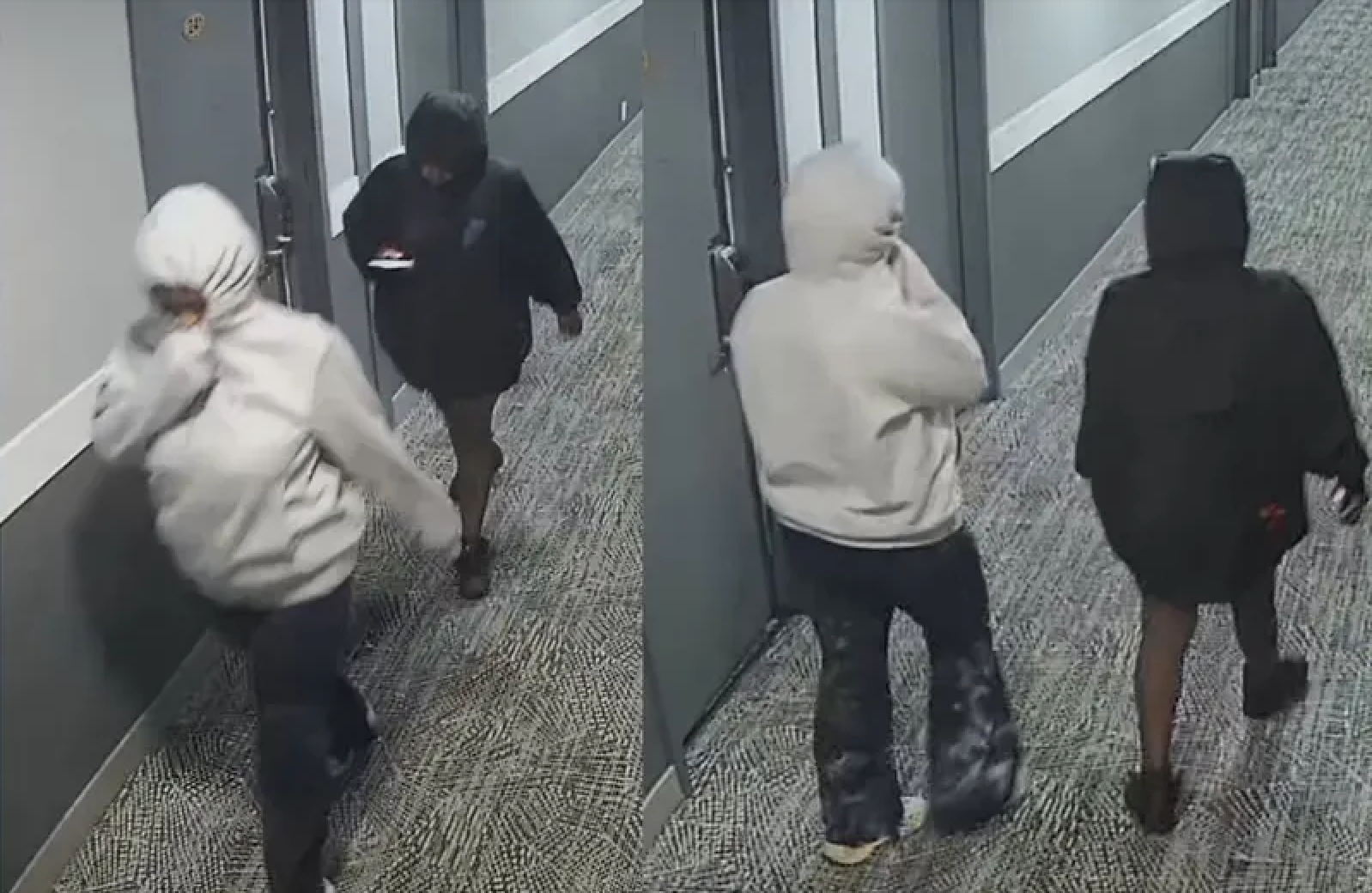 Earlier this week, police released security footage of the suspects in the kidnapping