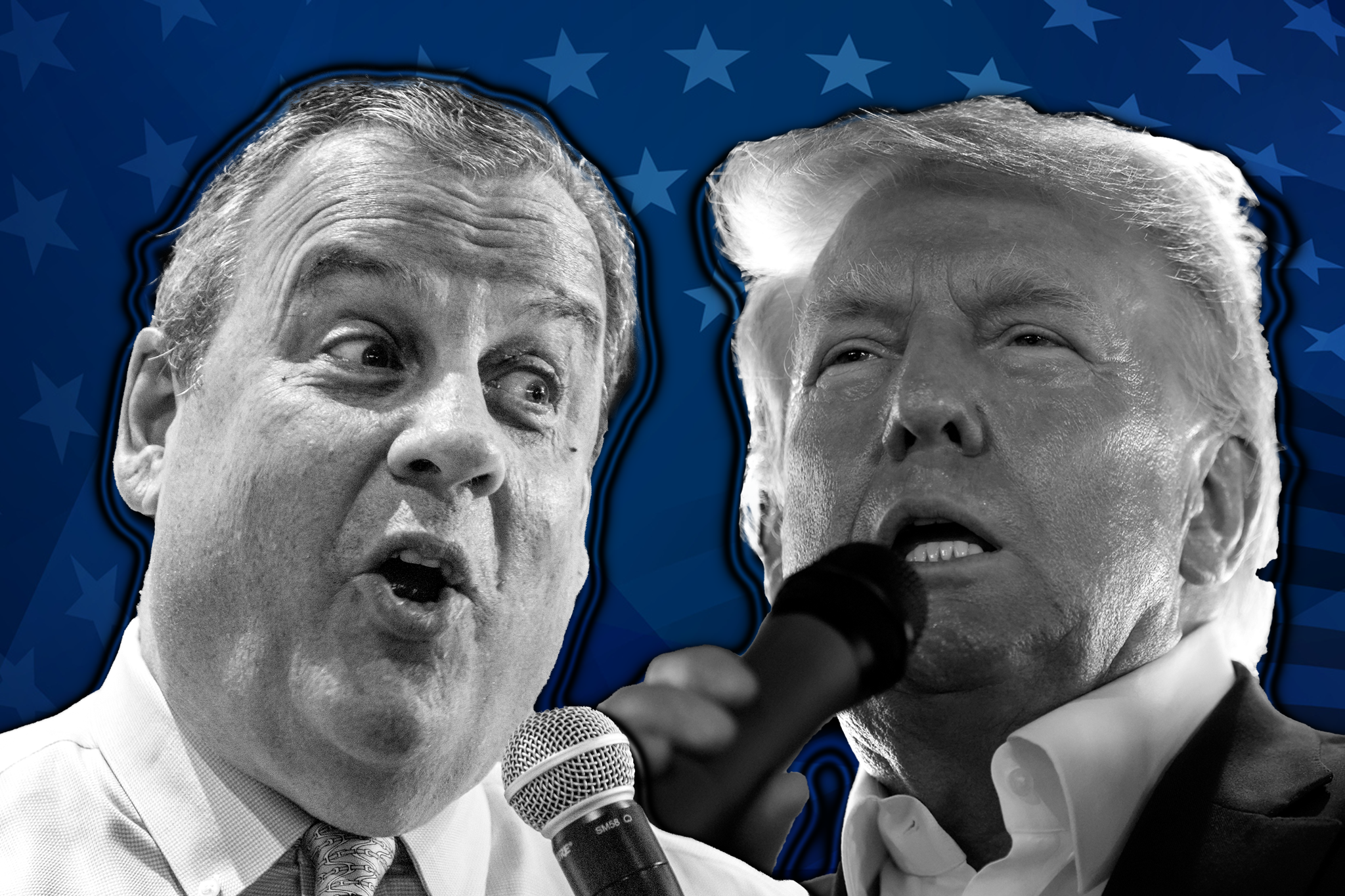 Chris Christie and Donald Trump