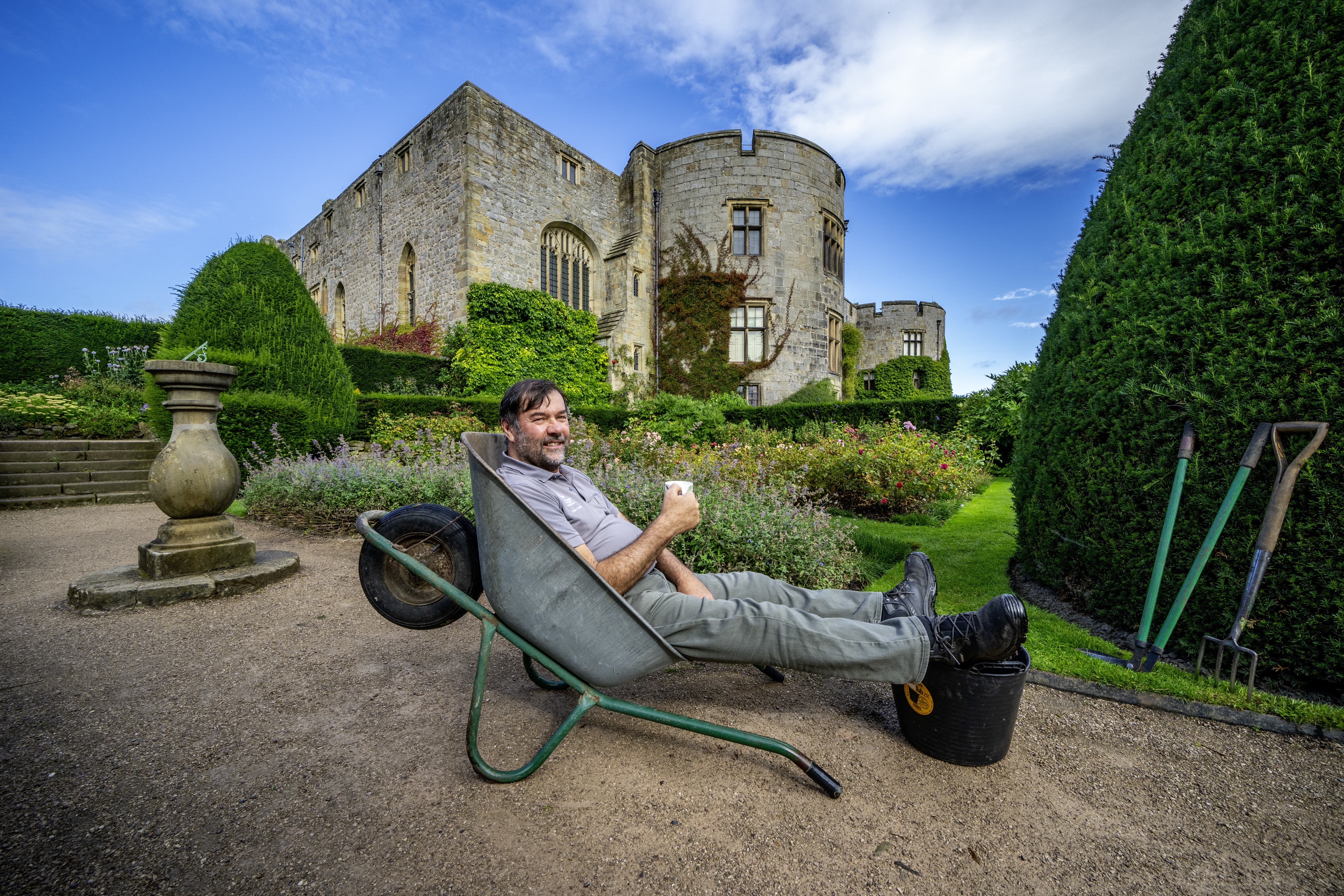 Dave Lock, one of the National Trust’s longest serving gardeners, is to retire at the end of this month (Peter Byrne/PA)